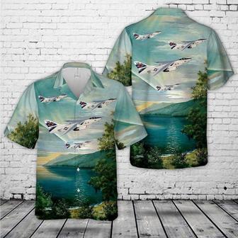 Us Navy Hawaiian Shirt, Us Navy Douglas Skywarrior (Buno 146452) Fleet Reconnaissance Squadron World Watchers Hawaiian Shirt | Newhawaiianshirts CA