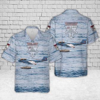 Us Navy Hawaiian Shirt, Us Navy Prowler Embarked On Uss John F. Kennedy (Cv 67) Hawaiian Shirt | Newhawaiianshirts UK