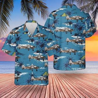 Us Navy Hawaiian Shirt, Us Navy Cessna Bobcat Hawaiian Shirt, Military Hawaiian Shirt | Newhawaiianshirts CA