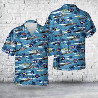 Us Navy Hawaiian Shirt, Us Navy Uss Massachusetts Hawaiian Shirt, Military Hawaiian Shirt | Newhawaiianshirts CA