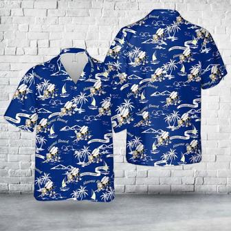 Us Navy Hawaiian Shirt, Us Navy Seabees Naval Construction Force (Ncf) Hawaiian Shirt, Military Hawaiian Shirt | Newhawaiianshirts CA