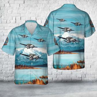 Us Navy Hawaiian Shirt, Us Navy Vaw - 114 With Electric Chicken Hawaiian Shirt, Military Hawaiian Shirt | Newhawaiianshirts DE