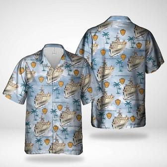 Us Navy Hawaiian Shirt, Us Navy Uss Anchorage Hawaiian Shirt, Military Hawaiian Shirt | Newhawaiianshirts CA