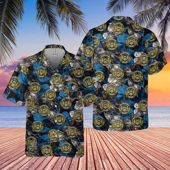 Us Navy Hawaiian Shirt, Us Navy Diver Pocket Hawaiian Shirt, Military Hawaiian Shirt | Newhawaiianshirts CA