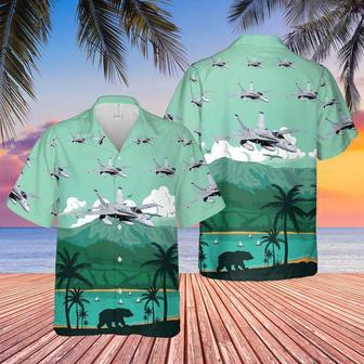 Us Navy Hawaiian Shirt, Us Navy Mcdonnell Douglas Hornet Hawaiian Shirt, Military Hawaiian Shirt | Newhawaiianshirts CA