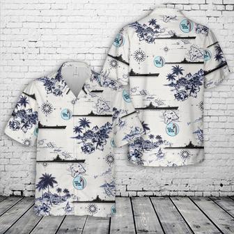 Us Navy Hawaiian Shirt, Us Navy Uss Wahoo Gato-Class Submarine In Wwii Hawaiian Shirt, Military Hawaiian Shirt | Newhawaiianshirts