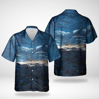 Us Navy Hawaiian Shirt, Us Navy, Wwii, Uss Antietam Hawaiian Shirt, Military Hawaiian Shirt | Newhawaiianshirts DE