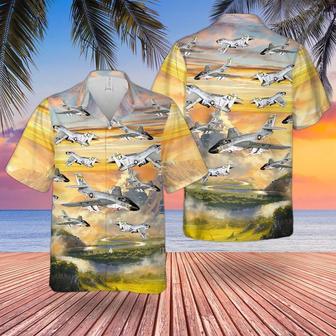 Us Navy Hawaiian Shirt, Us Navy Douglas Skyknight Hawaiian Shirt, Military Hawaiian Shirt | Newhawaiianshirts CA