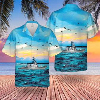 Us Navy Hawaiian Shirt, Us Navy Uss John Finn Hawaiian Shirt, Military Hawaiian Shirt | Newhawaiianshirts CA