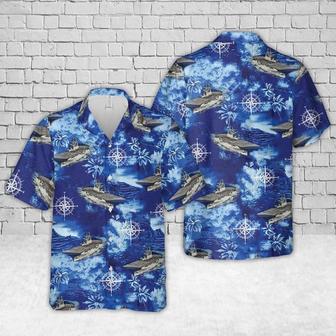 Us Navy Hawaiian Shirt, Navy Uss America Hawaiian Shirt, Military Hawaiian Shirt | Newhawaiianshirts CA