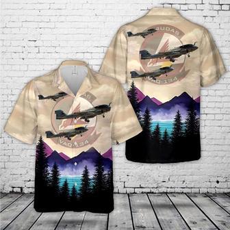 Us Navy Hawaiian Shirt, Us Navy Grumman Prowler Electronic Attack Squadron 134 ''Garudas'' Hawaiian Shirt | Newhawaiianshirts