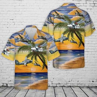 Us Navy Hawaiian Shirt, Us Navy Grumman Tracker Hawaiian Shirt, Military Hawaiian Shirt | Newhawaiianshirts CA