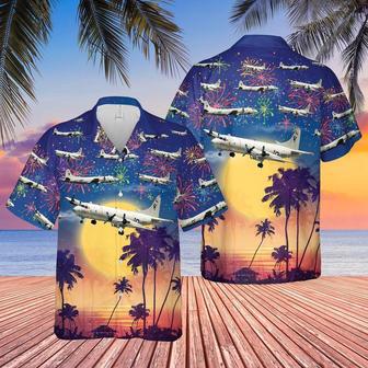 Us Navy Hawaiian Shirt, Us Navy Lockheed Orion Of July Hawaiian Shirt, Military Hawaiian Shirt | Newhawaiianshirts UK