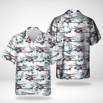 Us Navy Hawaiian Shirt, Us Navy Knighthawk Search And Rescue Hawaiian Shirt, Military Hawaiian Shirt | Newhawaiianshirts CA