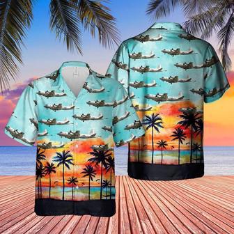 Us Navy Hawaiian Shirt, Us Navy Lockheed Orion Hawaiian Shirt, Military Hawaiian Shirt | Newhawaiianshirts CA