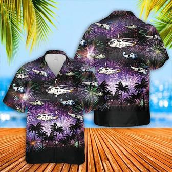 Us Navy Hawaiian Shirt, Navy Sikorsky Sea King Of July Hawaiian Shirt, Military Hawaiian Shirt | Newhawaiianshirts CA