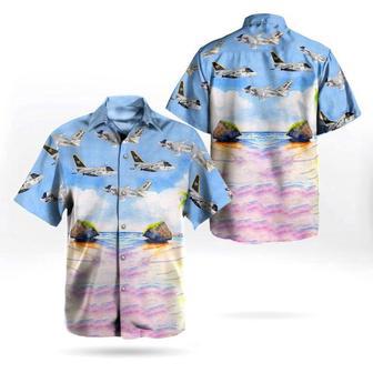 Us Navy Hawaiian Shirt, Us Navy Historical Aircraft Lockheed Viking Hawaiian Shirt, Military Hawaiian Shirt | Newhawaiianshirts AU