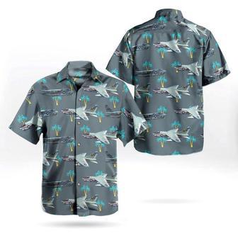 Us Navy Hawaiian Shirt, Us Navy Historical Aircraft Ltv Corsair Ii Hawaiian Shirt, Military Hawaiian Shirt | Newhawaiianshirts AU