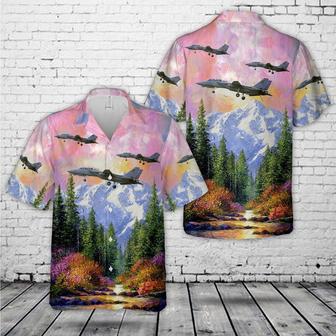 Us Navy Hawaiian Shirt, Us Navy Grim Reapers Grumman Tomcat Hawaiian Shirt, Military Hawaiian Shirt | Newhawaiianshirts AU