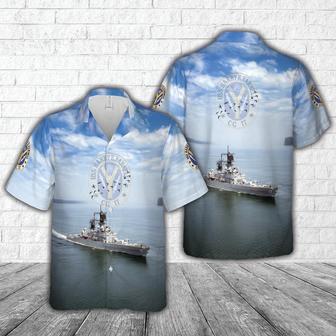 Us Navy Hawaiian Shirt, Us Navy Uss Harry E. Yarnell (Dlg Leahy-Class Guided Missile Cruiser Hawaiian Shirt | Newhawaiianshirts UK