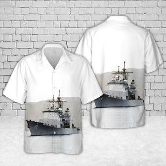 Us Navy Hawaiian Shirt, Us Navy Uss Vella Gulf Hawaiian Shirt, Military Hawaiian Shirt | Newhawaiianshirts CA