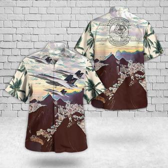 Us Navy Hawaiian Shirt, Us Navy Super Hornet Of Tophatters Hawaiian Shirt, Military Hawaiian Shirt | Newhawaiianshirts CA