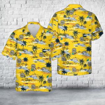 Us Navy Hawaiian Shirt, Us Navy Yellowjackets 2020 Growler Hawaiian Shirt, Military Hawaiian Shirt | Newhawaiianshirts DE