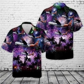 Us Navy Hawaiian Shirt, Us Navy Lockheed Hercules Of July Hawaiian Shirt, Military Hawaiian Shirt | Newhawaiianshirts CA