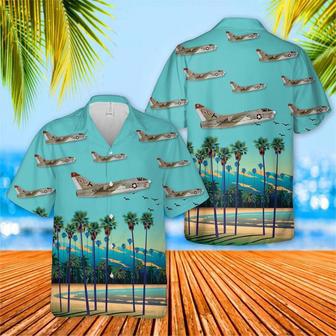 Us Navy Hawaiian Shirt, Us Navy Ltv Corsair Ii Of Argonauts Hawaiian Shirt, Military Hawaiian Shirt | Newhawaiianshirts DE