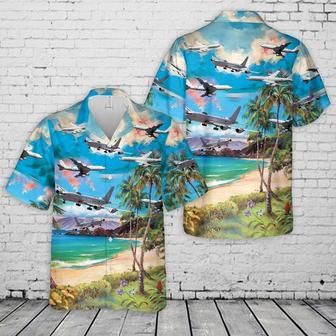 Us Navy Hawaiian Shirt, Us Navy Boeing Mercury Hawaiian Shirt, Military Hawaiian Shirt | Newhawaiianshirts