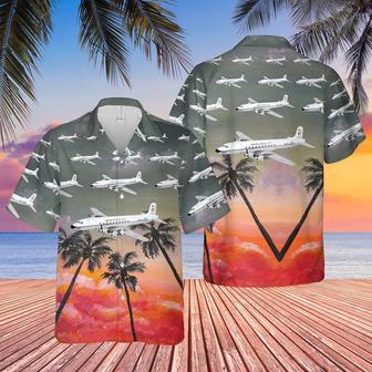 Us Navy Hawaiian Shirt, Us Navy Douglas Liftmaster Of Hawaiian Shirt, Military Hawaiian Shirt | Newhawaiianshirts CA