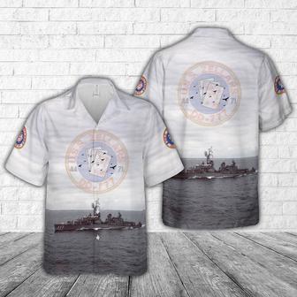 Us Navy Hawaiian Shirt, Us Navy Uss Zellars Hawaiian Shirt, Military Hawaiian Shirt | Newhawaiianshirts CA