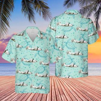 Us Navy Hawaiian Shirt, Us Navy Grumman Greyhound Of Hawaiian Shirt, Military Hawaiian Shirt | Newhawaiianshirts CA