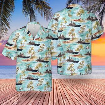 Us Navy Hawaiian Shirt, Us Navy Uss Ticonderoga Hawaiian Shirt, Military Hawaiian Shirt | Newhawaiianshirts CA