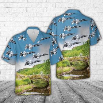 Us Navy Hawaiian Shirt, Us Navy Mcdonnell Douglas F Hornet Hawaiian Shirt, Military Hawaiian Shirt | Newhawaiianshirts CA