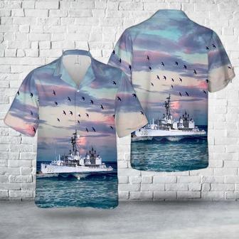 Us Navy Hawaiian Shirt, Us Navy Uss Arnold J Isbell Hawaiian Shirt, Military Hawaiian Shirt | Newhawaiianshirts CA