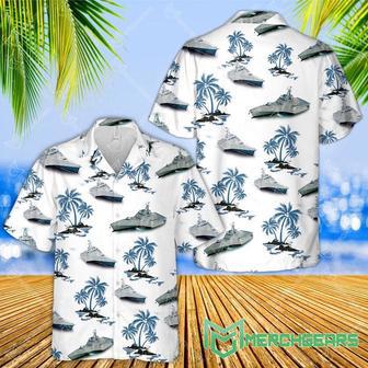 Us Navy Hawaiian Shirt, Navy Uss Independence Hawaiian Shirt, Military Hawaiian Shirt | Newhawaiianshirts CA