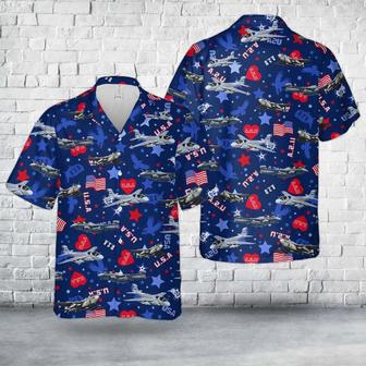 Us Navy Hawaiian Shirt, Us Navy Northrop Grumman Prowler, Of July Hawaiian Shirt | Newhawaiianshirts CA