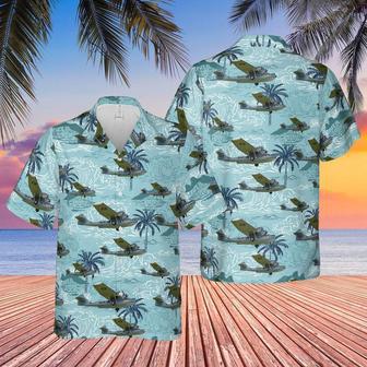 Us Navy Hawaiian Shirt, Us Navy (Usn) Consolidated Catalina Hawaiian Shirt, Military Hawaiian Shirt | Newhawaiianshirts CA