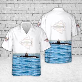 Us Navy Hawaiian Shirt, Us Navy Uss Baton Rouge Hawaiian Shirt, Military Hawaiian Shirt | Newhawaiianshirts CA