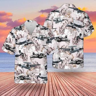 Us Navy Hawaiian Shirt, Us Navy Northrop Grumman Hawkeye Hawaiian Shirt, Military Hawaiian Shirt | Newhawaiianshirts CA