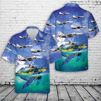 Us Navy Hawaiian Shirt, Us Navy Tomcats Hawaiian Shirt, Military Hawaiian Shirt | Newhawaiianshirts DE