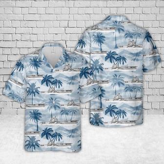 Us Navy Hawaiian Shirt, Us Navy Uss Yorktown Hawaiian Shirt, Military Hawaiian Shirt | Newhawaiianshirts CA