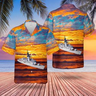 Us Navy Hawaiian Shirt, Uss Mccandless Us Navy Ship Reunions Hawaiian Shirt, Military Hawaiian Shirt | Newhawaiianshirts DE