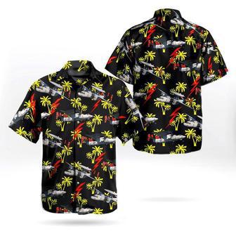 Us Navy Hawaiian Shirt, Us Navy Northrop Grumman Advanced Hawkeye Of Tigertails Hawaiian Shirt | Newhawaiianshirts DE