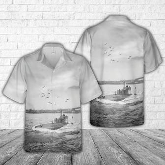 Us Navy Hawaiian Shirt, Us Navy United States B-Class Submarine Hawaiian Shirt, Military Hawaiian Shirt | Newhawaiianshirts CA