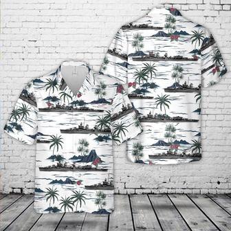 Us Navy Hawaiian Shirt, Us Navy Uss Jenkins Hawaiian Shirt, Military Hawaiian Shirt | Newhawaiianshirts CA