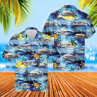 Us Navy Hawaiian Shirt, Us Navy Grumman Tracer Hawaiian Shirt, Military Hawaiian Shirt | Newhawaiianshirts CA