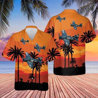 Us Navy Hawaiian Shirt, Us Navy Grumman Bearcat Hawaiian Shirt, Military Hawaiian Shirt | Newhawaiianshirts CA