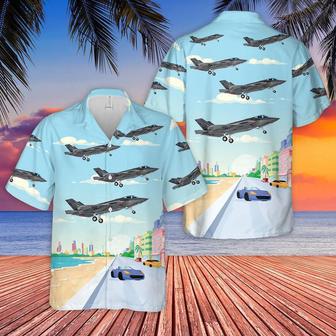 Us Navy Hawaiian Shirt, Us Navy Grim Reapers Lightning Ii Hawaiian Shirt, Military Hawaiian Shirt | Newhawaiianshirts DE